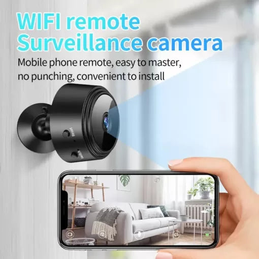 A9 1080P HD Magnetic WiFi Mini Camera | Wireless Security Camera with Night Vision & HDSF App Support Smart Wifi Cam