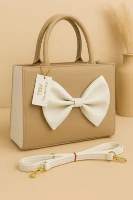 Women's Leather Plain Shoulder Bag