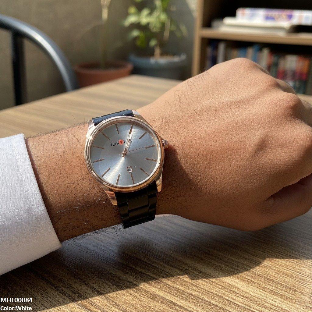 MHL-  Round Analog Men's Watch