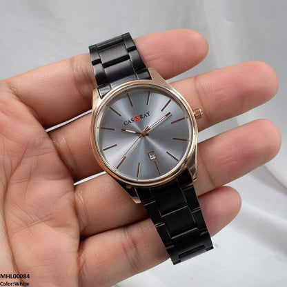 MHL-  Round Analog Men's Watch
