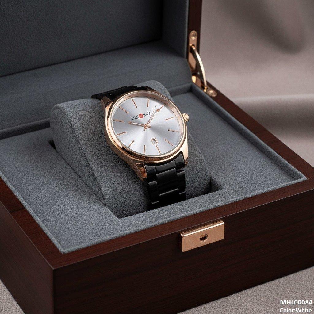 MHL-  Round Analog Men's Watch