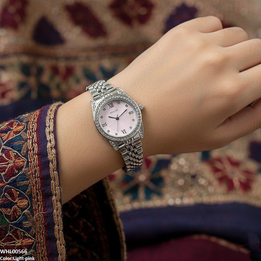 WHL- Stone Dial Women's Watch