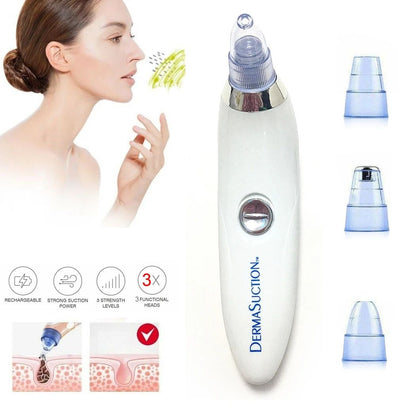 Cell Operated Blackhead Removal Machine Derma Suction 4 in 1 Black Head Remover Machine Cell Operated Blackhead Removal Machine Derma Suction 4 in 1 Black Head Remover Machine