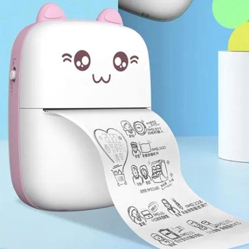Mini Printer Portable Pocket Thermal Printer