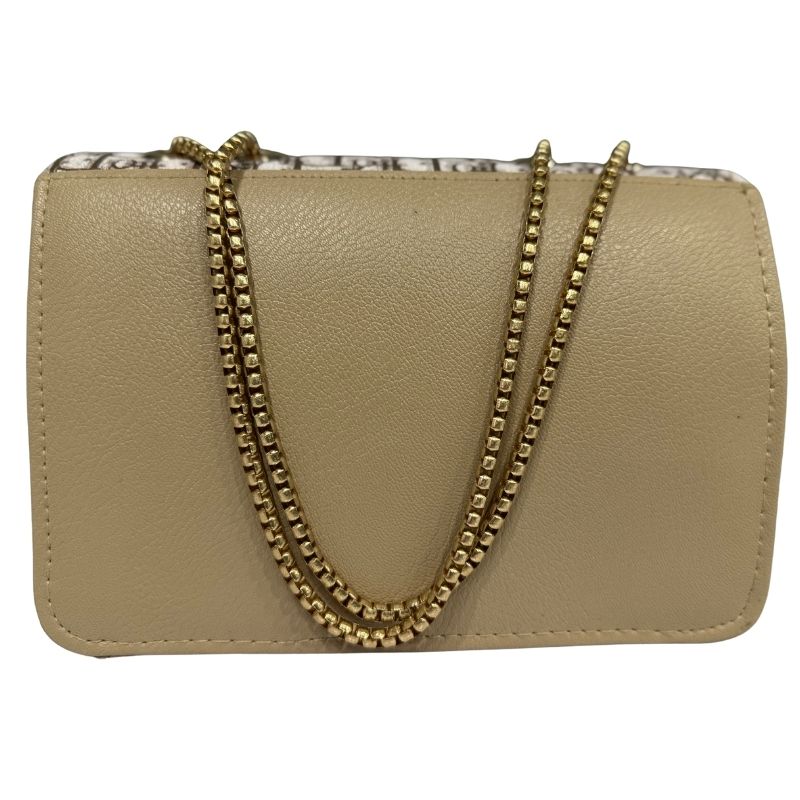 Beige | Dior Oblique Canvas & Leather Flap Clutch | Luxury Designer Handbag for Women Elegant Dior designer flap clutch