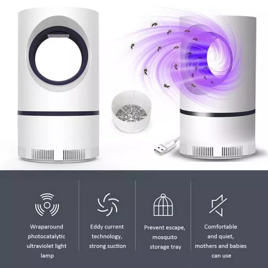 Portable USB Mosquito Killer Lamp | Safe, Silent & Chemical-Free Insect Trap for Home & Travel Smart Mosquito Killer
