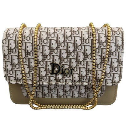 Beige | Dior Oblique Canvas & Leather Flap Clutch | Luxury Designer Handbag for Women Elegant Dior designer flap clutch