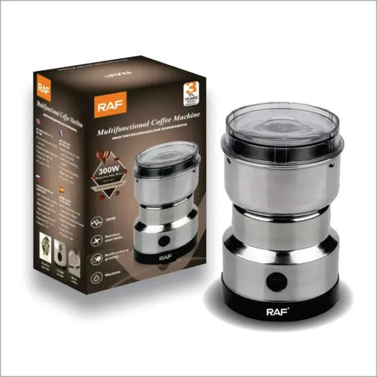 AF Stainless Steel Electric Dry Mill Masala Spice and Coffee Grinder 300W with Stainless Steel Blade Powerful stainless steel grinder