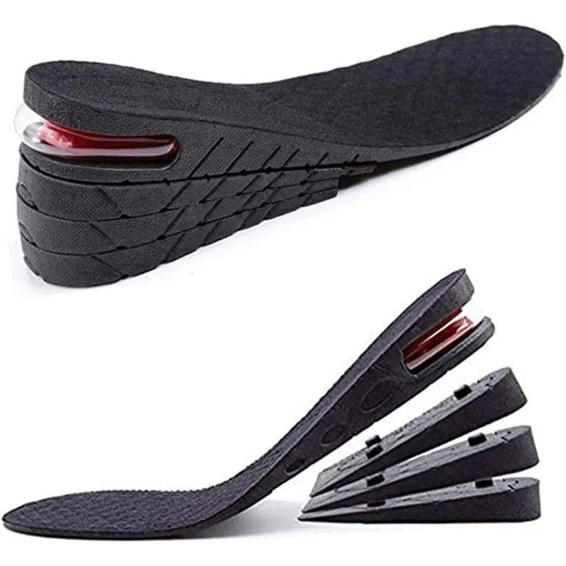 4 Layer Height Increase Insoles – Adjustable 3 cm to 9 cm | Soft, Comfortable & Shock-Absorbing | Elevator Shoe Inserts for Men & Women 4 Layer Height Increase Insoles
