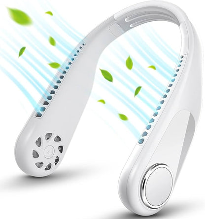 Portable Bladeless Hanging Neck Fan | Hands-Free Personal Cooling Fan for Travel, Office & Outdoor Use Neck Fan SKU: Sm-11-00-00-113