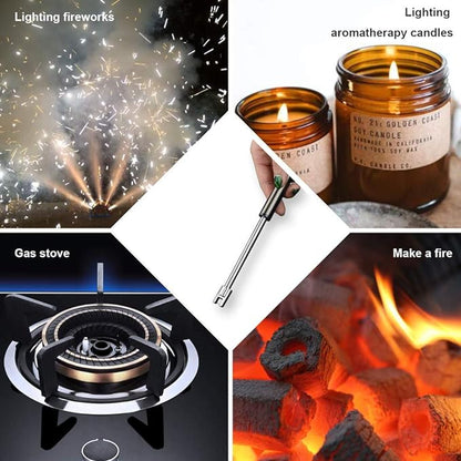 USB Rechargeable Flameless Arc Lighter | Flexible & Windproof Electric Wand Lighter Smart Arc Lighter