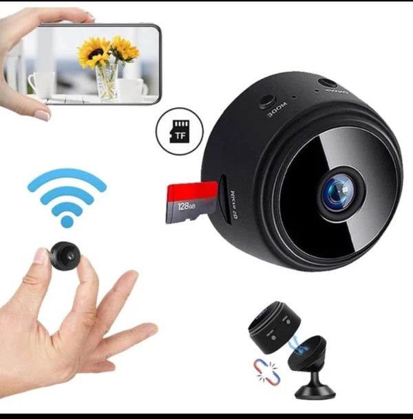 A9 1080P HD Magnetic WiFi Mini Camera | Wireless Security Camera with Night Vision & HDSF App Support Smart Wifi Cam