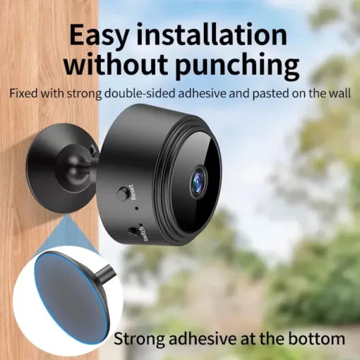A9 1080P HD Magnetic WiFi Mini Camera | Wireless Security Camera with Night Vision & HDSF App Support Smart Wifi Cam
