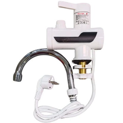 Electric Instant Heating Faucet | Digital Temperature Display | Plastic handle | Kitchen & Bathroom Hot Water Tap Electric Instant Heating Faucet | Plastic Handle