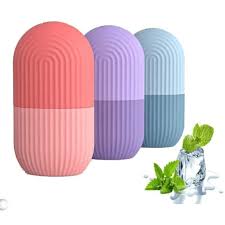 Reusable Facial Ice Roller for Face & Body | Shrinks Pores, Soothes Skin & Enhances Glow | Random Color Smart Ice Roller