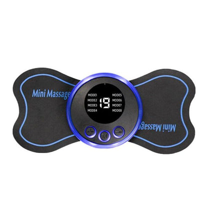 EMS Butterfly Portable Neck Massager | Mini Full-Body Muscle Relaxer Smart Neck Massager