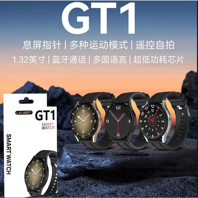 GT1 Smartwatch | Bluetooth Calling | Full Touch Display | Android & iOS Compatible Smart Watch GT1